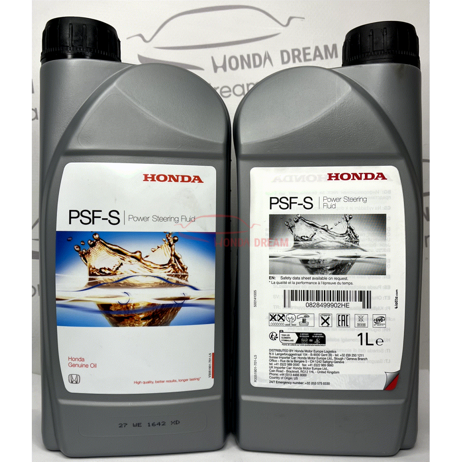 Рідина гідропідсилювача керма Honda PSF-S, 1л (08284-99902HE) - 1