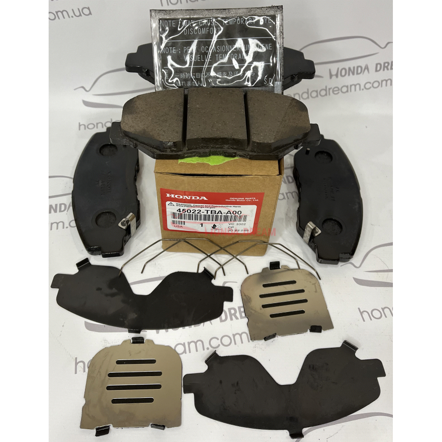 SET,PAD FR (45022-TBA-A00) - 1