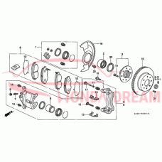 Caliper Set, Front (01463-S01-A01) - 3