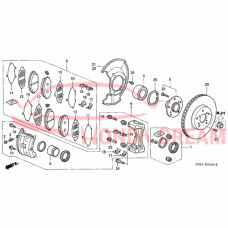 Caliper Set, Front (01463-S0X-010) - 5