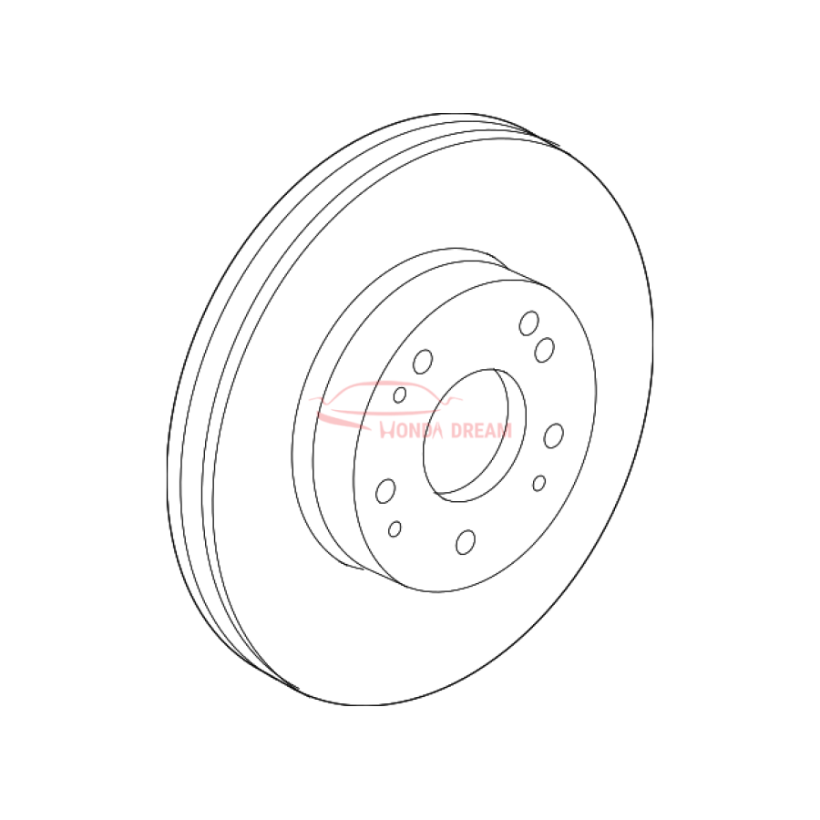 Caliper Set, Front (01463-S5D-A00) - 1