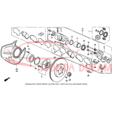 Caliper Set, Front (01463-SP0-000) - 3