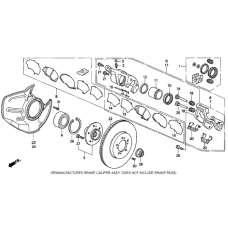 Caliper Set, Front (01463-SP0-000)