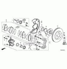 Caliper Set, Front (01463-TR3-305)