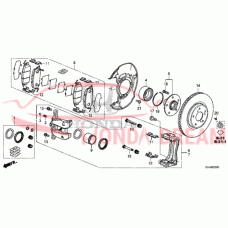 Caliper Set, Front (01463-TX4-A01) - 5