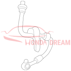 Hose Set, Front Brake Right (01464-S5A-A02) - 4