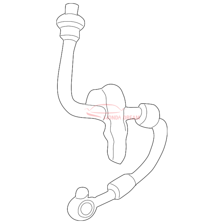 Hose Set, Front Brake Right (01464-S5A-A02) - 1