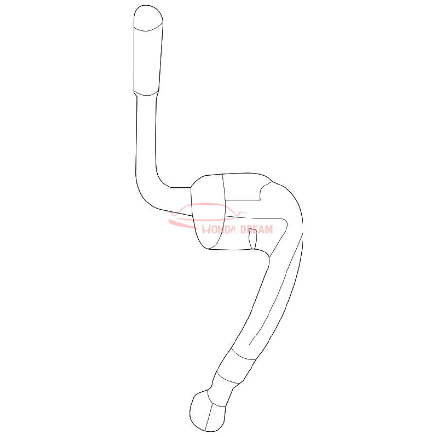 Hose Set, Front Brake Right (01464-SDA-A03) - 1