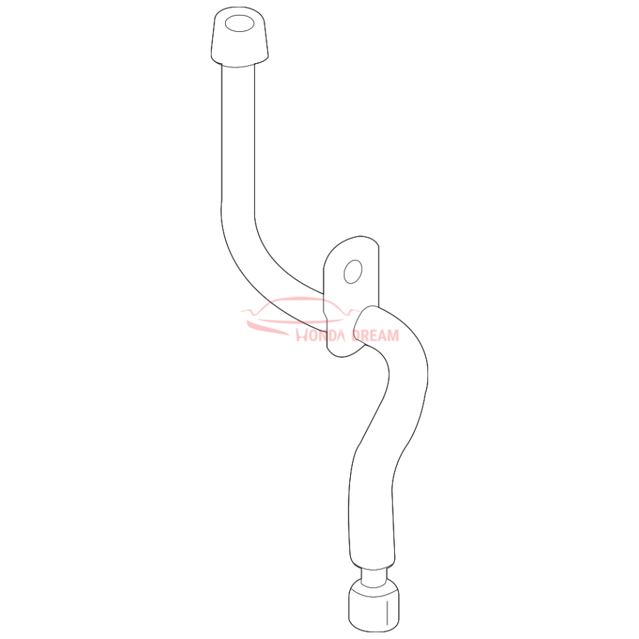 Hose Set, Front Brake Right (01464-TK8-A01) - 1