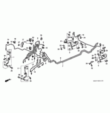 Hose Set, Front Brake Left (01465-S30-000)