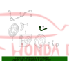 Hose Set, Rear Brake Right (01466-S04-000) - 5