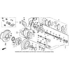 Rear caliper repair kit (01473-ST7-010)