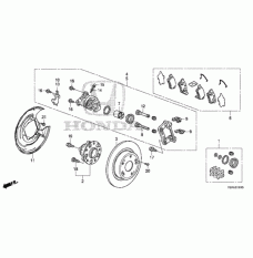 Rear caliper repair kit (01473-TA0-A51)