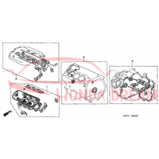 Gasket Kit, Front Cylinder Head (06110-PGK-A13) - 3