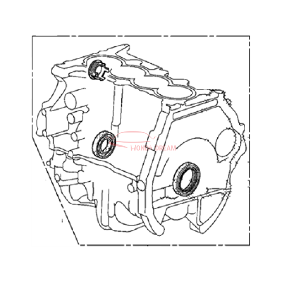 Gasket Kit, Chain Case (06114-RNA-010) - 1