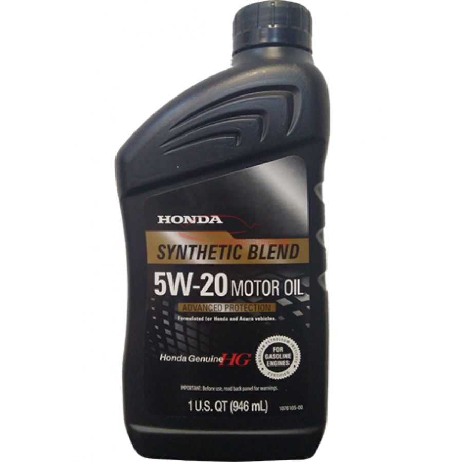ENG OIL Honda 5W-20 Synthetic Blend SP GF-6 0,946L (08798-9132) - 1