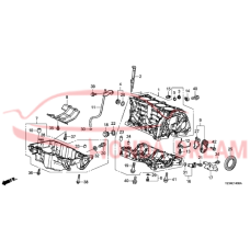 Піддон картера двигуна (11200-5A2-A00) - 3