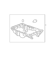 Піддон картера двигуна (11200-5J6-A01)