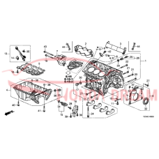Engine Oil Pan (11200-5J6-A11) - 3