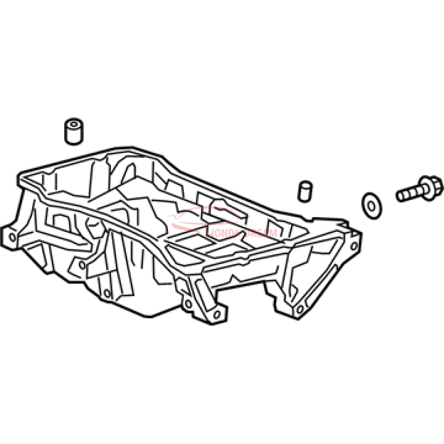 Engine Oil Pan (11200-5PA-A00) - 3
