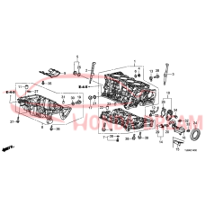 Engine Oil Pan (11200-6B2-A00) - 3
