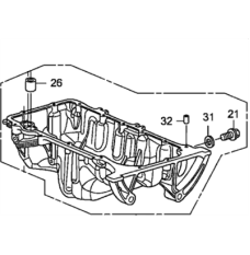 Піддон картера двигуна (11200-R1A-A00)