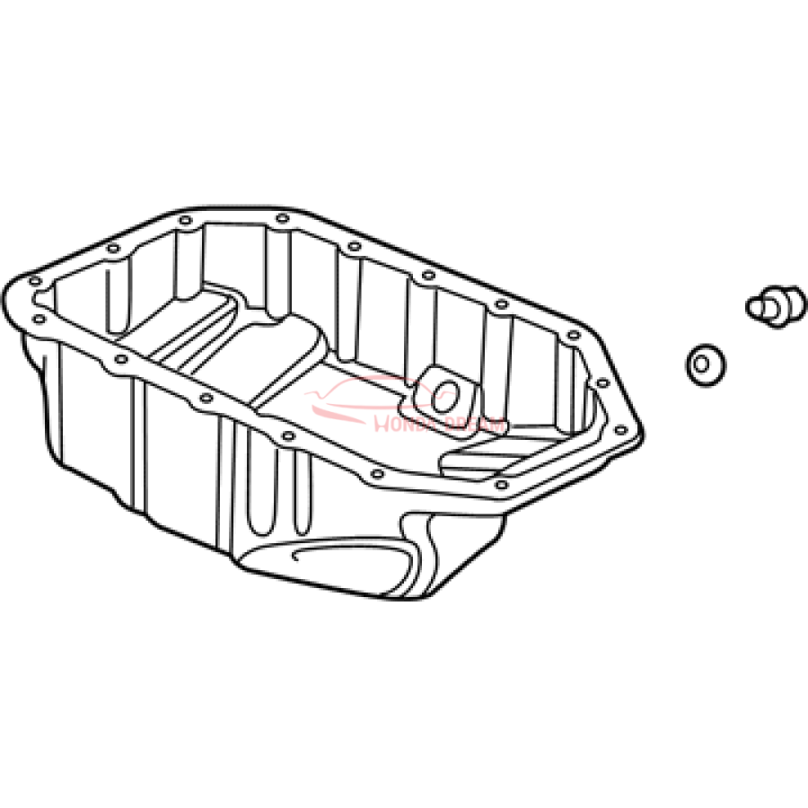 Engine Oil Pan (11200-RBB-000) - 3