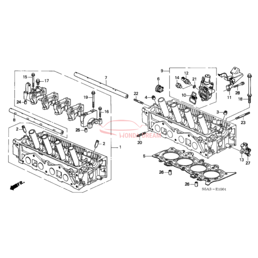 Gasket, Cylinder Head (12251-PLC-004) - 3