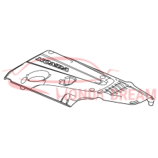 Декоративна накладка клапанної кришки (12500-5BF-A01) - 4