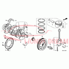 PISTON SET (13010-59B-000) - 3