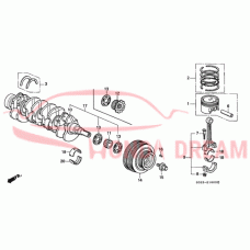 PISTON SET (13010-P2P-000) - 3