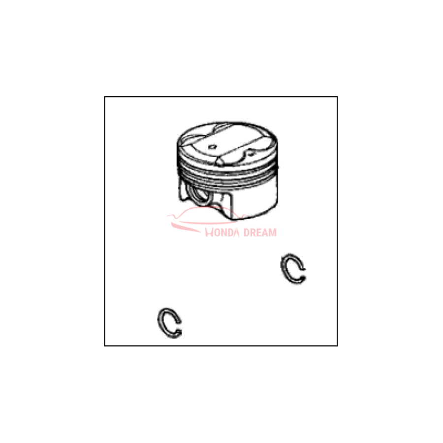 PISTON A SET (13010-PCX-A03) - 1