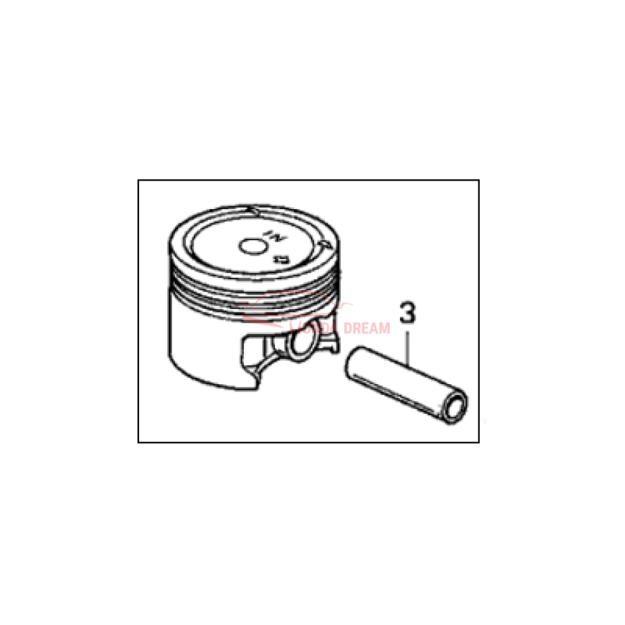 PISTON SET (13010-PLR-A00) - 1