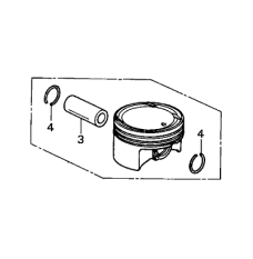 Поршень (стандарт) (13010-PPA-000)