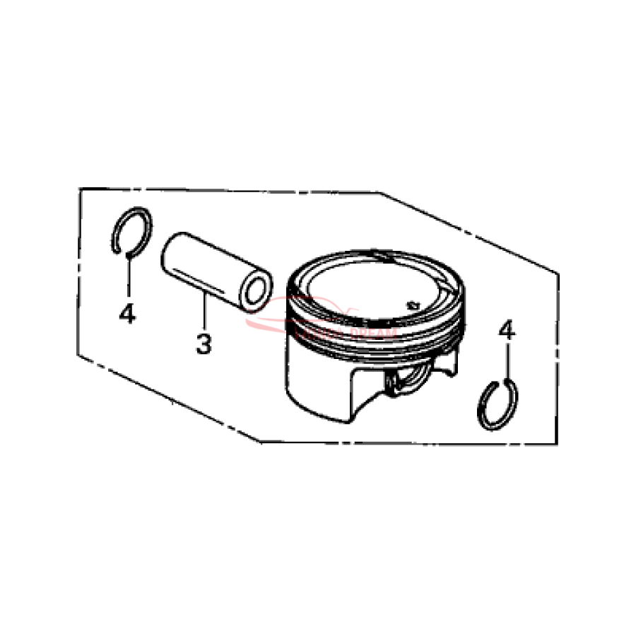 PISTON A SET (13010-PPA-000) - 1