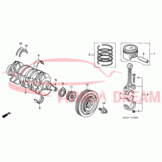 PISTON SET (13010-PSA-G00) - 3