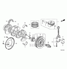 PISTON SET (13010-R1A-A00)