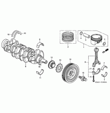 PISTON A SET (13010-RAA-A01)