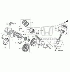 PISTON SET (13010-RGL-A00)