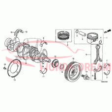 PISTON A SET (13010-RL5-A00) - 4