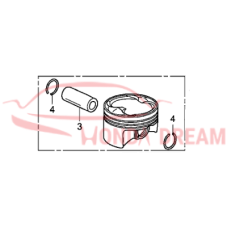 PISTON A SET (13010-RL5-A00) - 3