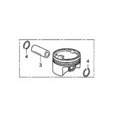 PISTON A SET (13010-RL5-A00)