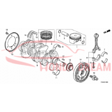 Ring Set, Piston (13011-5K0-A01) - 3