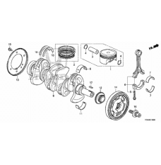 Ring Set, Piston (13011-5K0-A01)