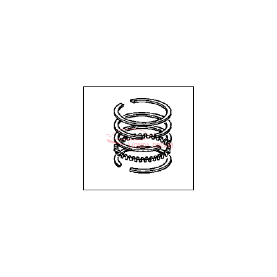 RING SET,PISTON (13011-P0H-A04) - 1