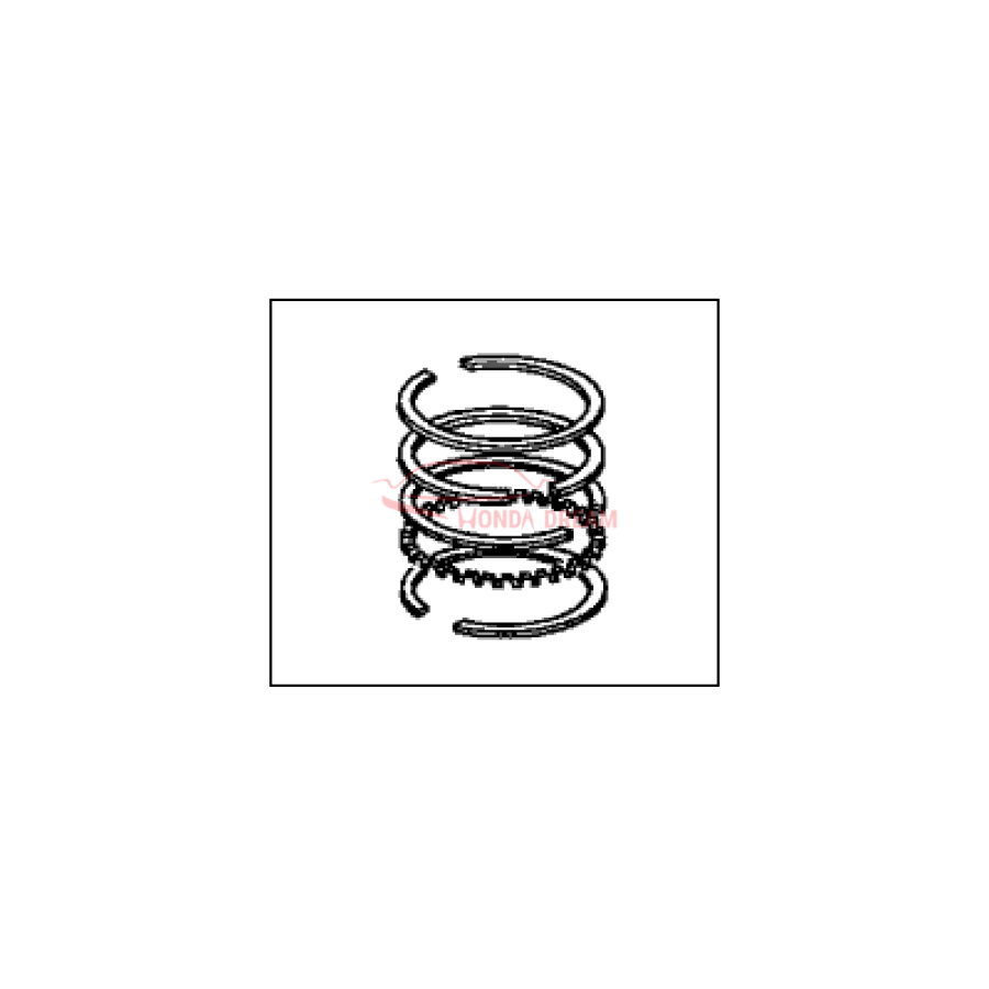 RING SET,PISTON (13011-PR3-004) - 1