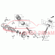 RING SET,PISTON (13011-RDV-J01) - 3