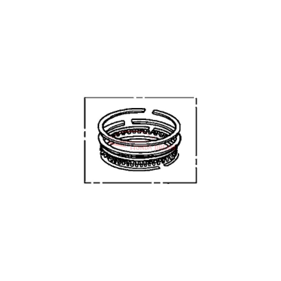 RING SET,PISTON (13011-RL5-A02) - 1