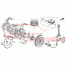 RING SET,PISTON (13011-RNA-A02) - 3