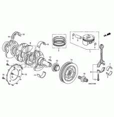 RING SET,PISTON (13011-RNA-A02)